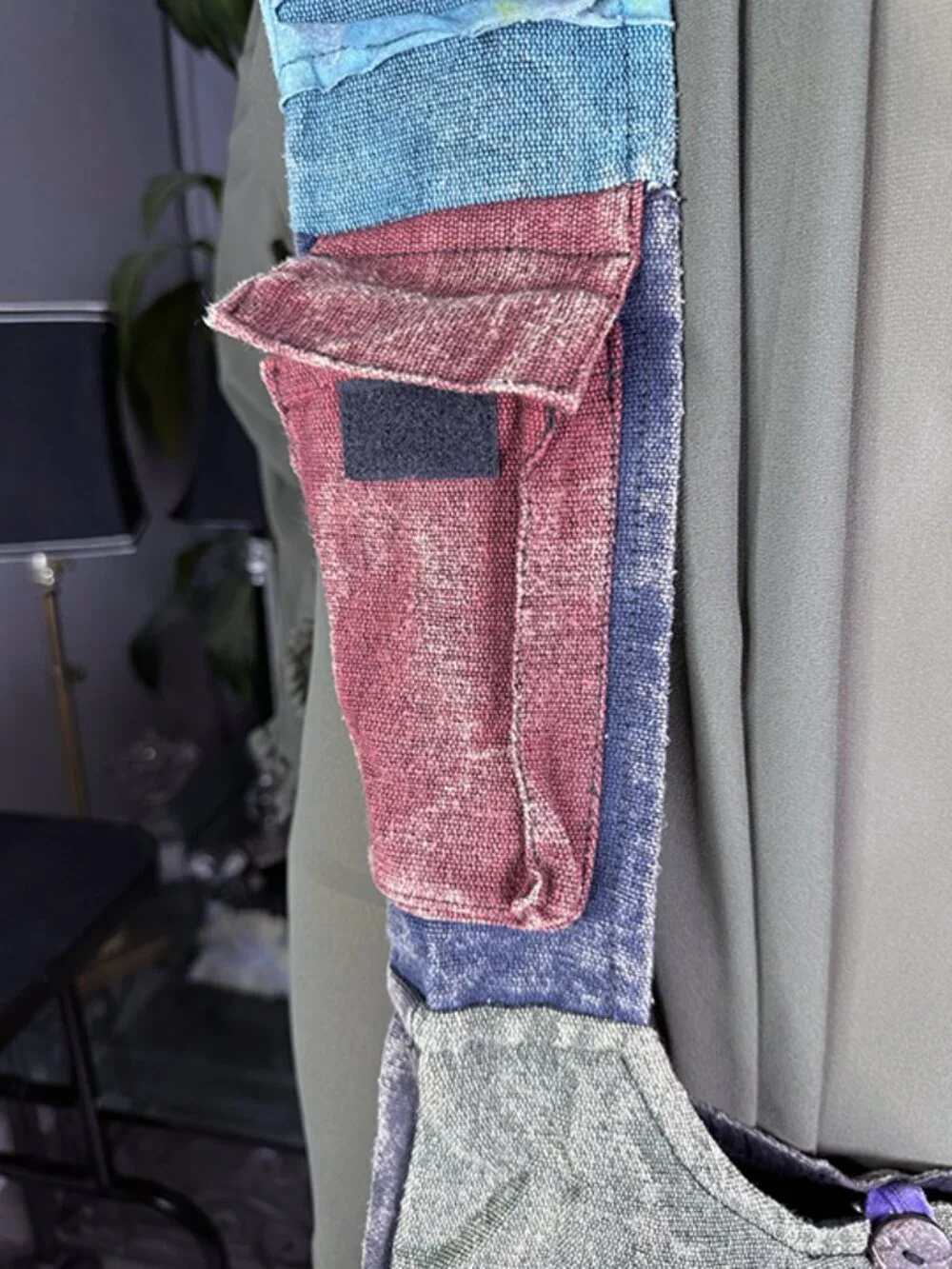 ✌️ NWT Boho Patchwork Fringed Monk Peace Bag Nepal ✌️